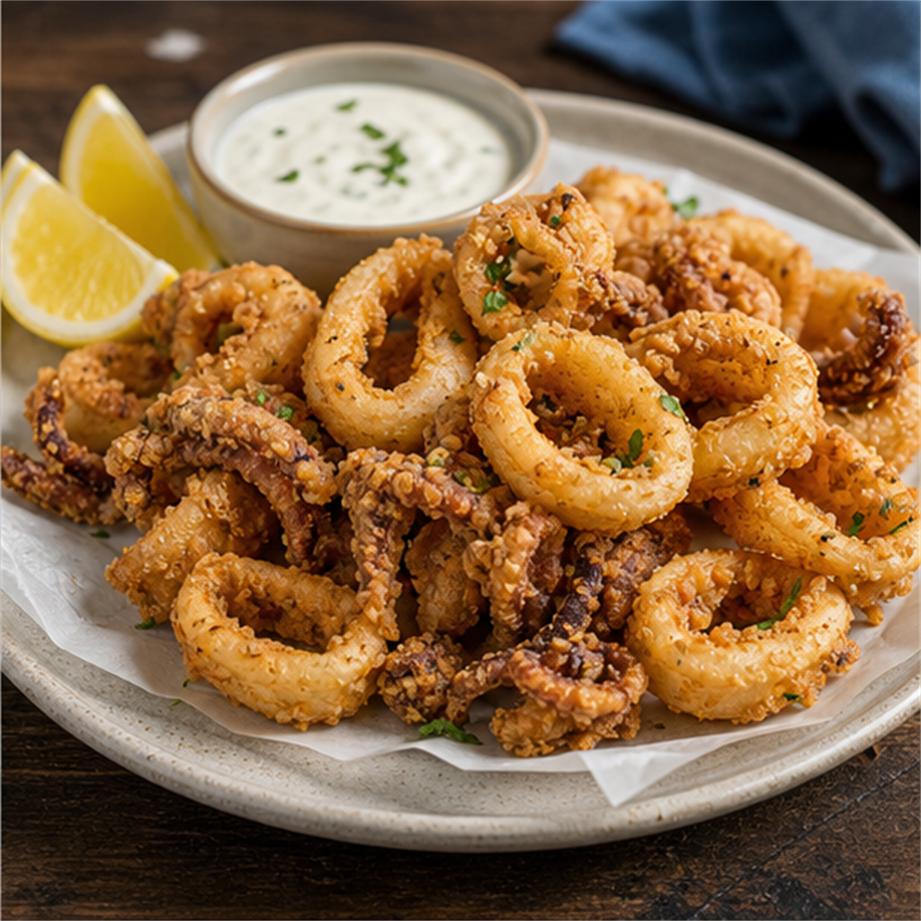 Alexandrian Fried Squid