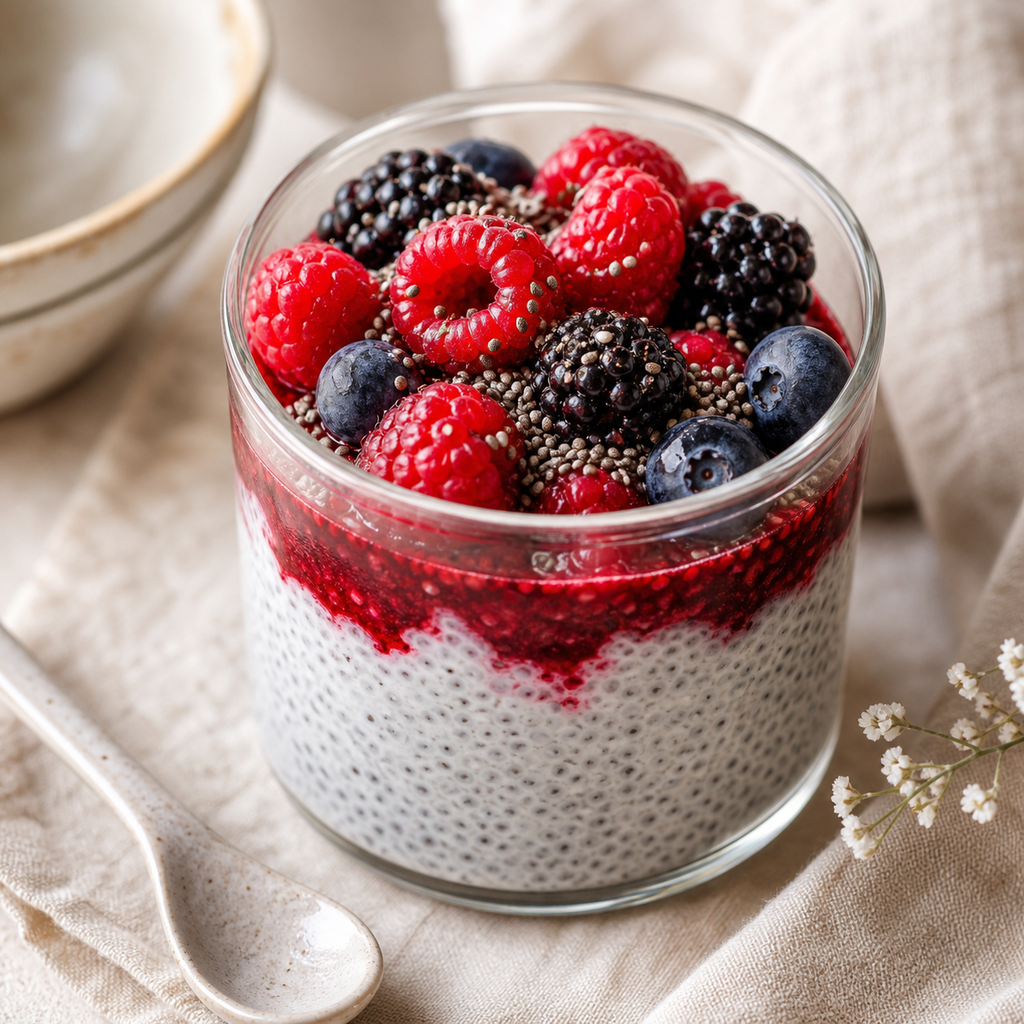Berry Chia Pudding