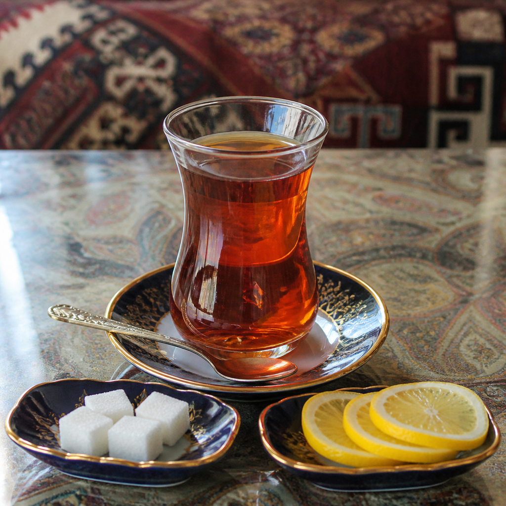 Azerbaijani Black Tea with Saffron