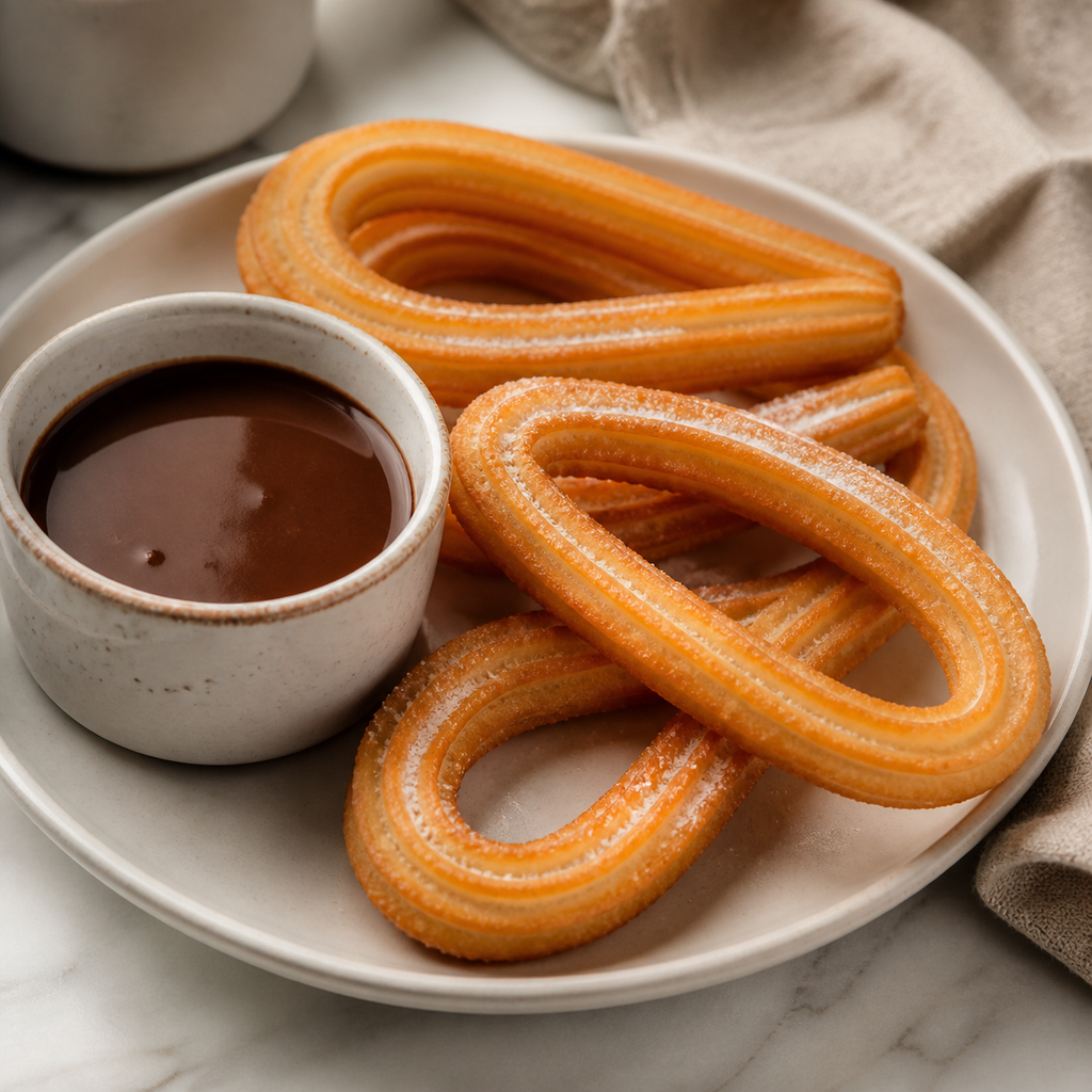 Churros with Chocolate