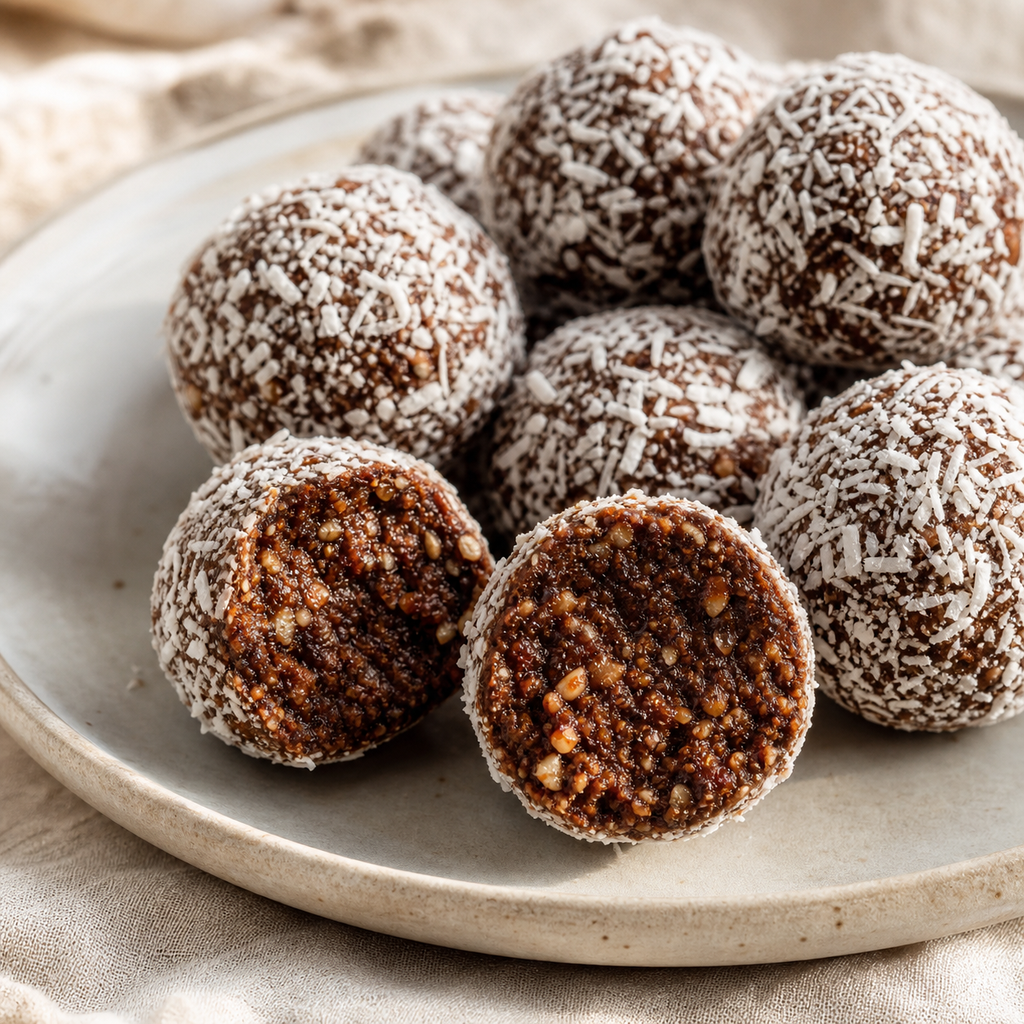 Date Cocoa Bites