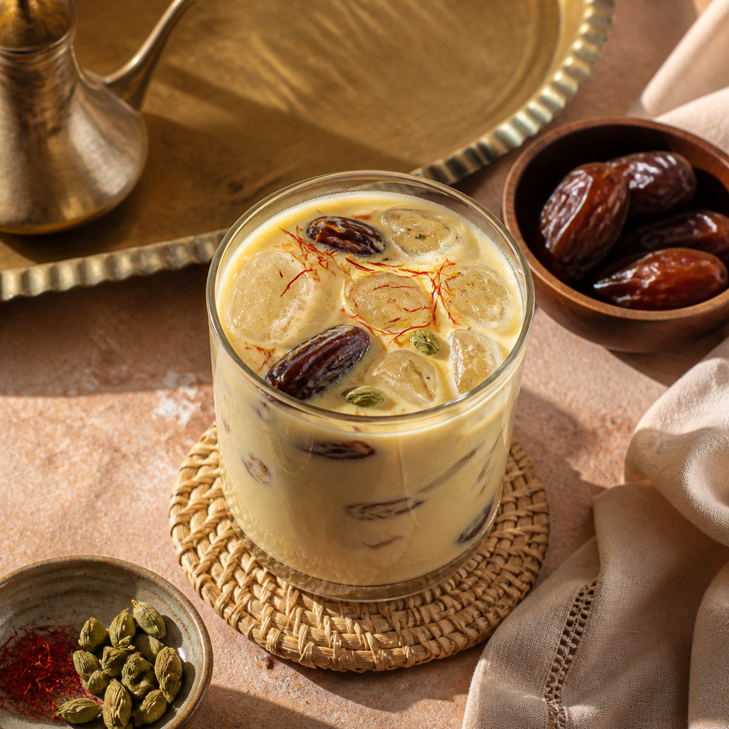 Emirati Date Milk with Cardamom