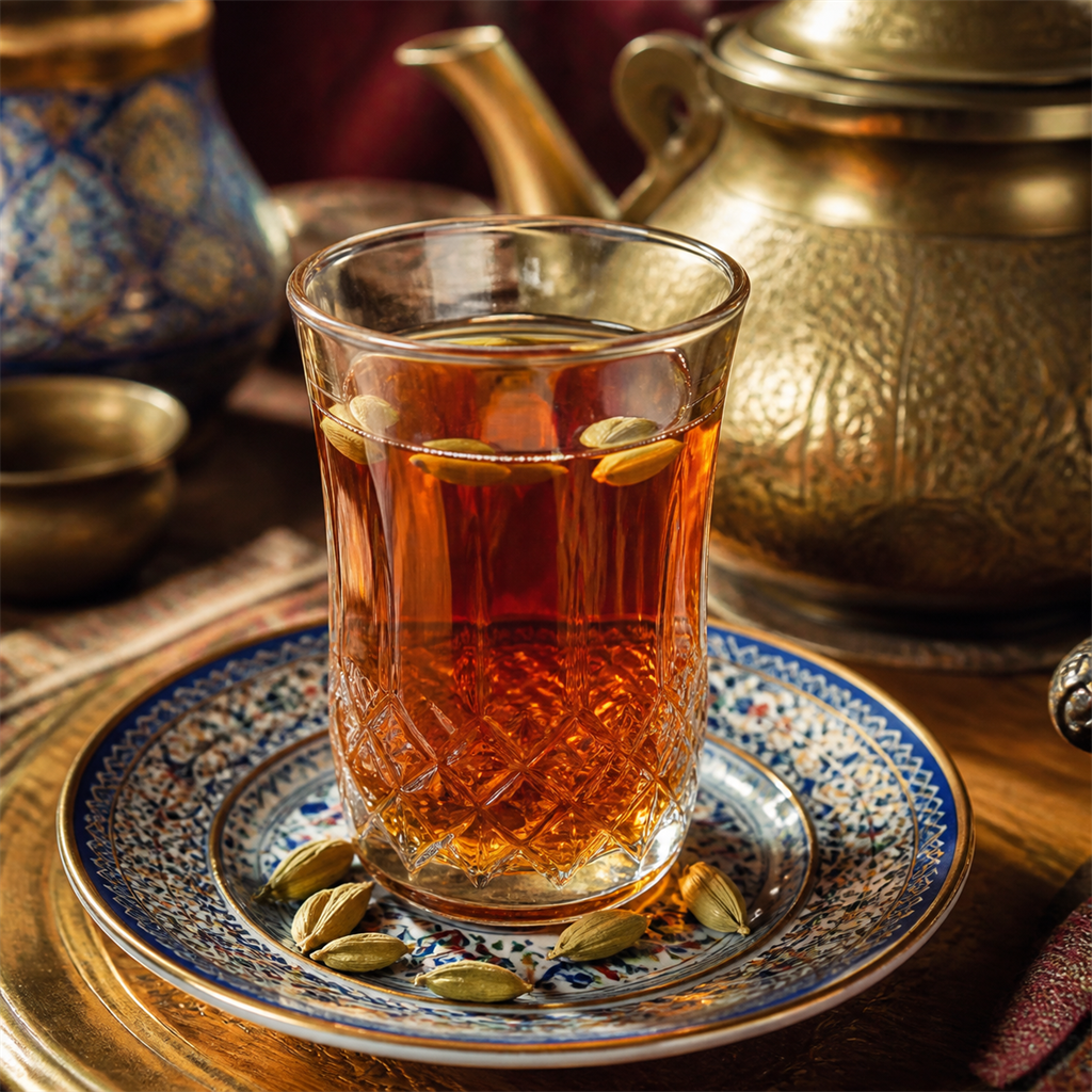 Iraqi Cardamom Tea