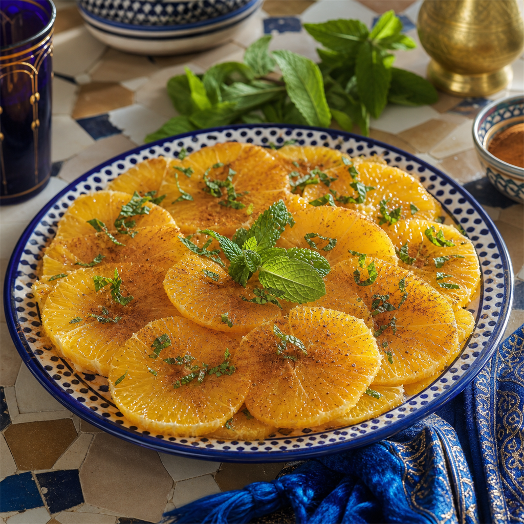 Moroccan Orange and Cinnamon Salad