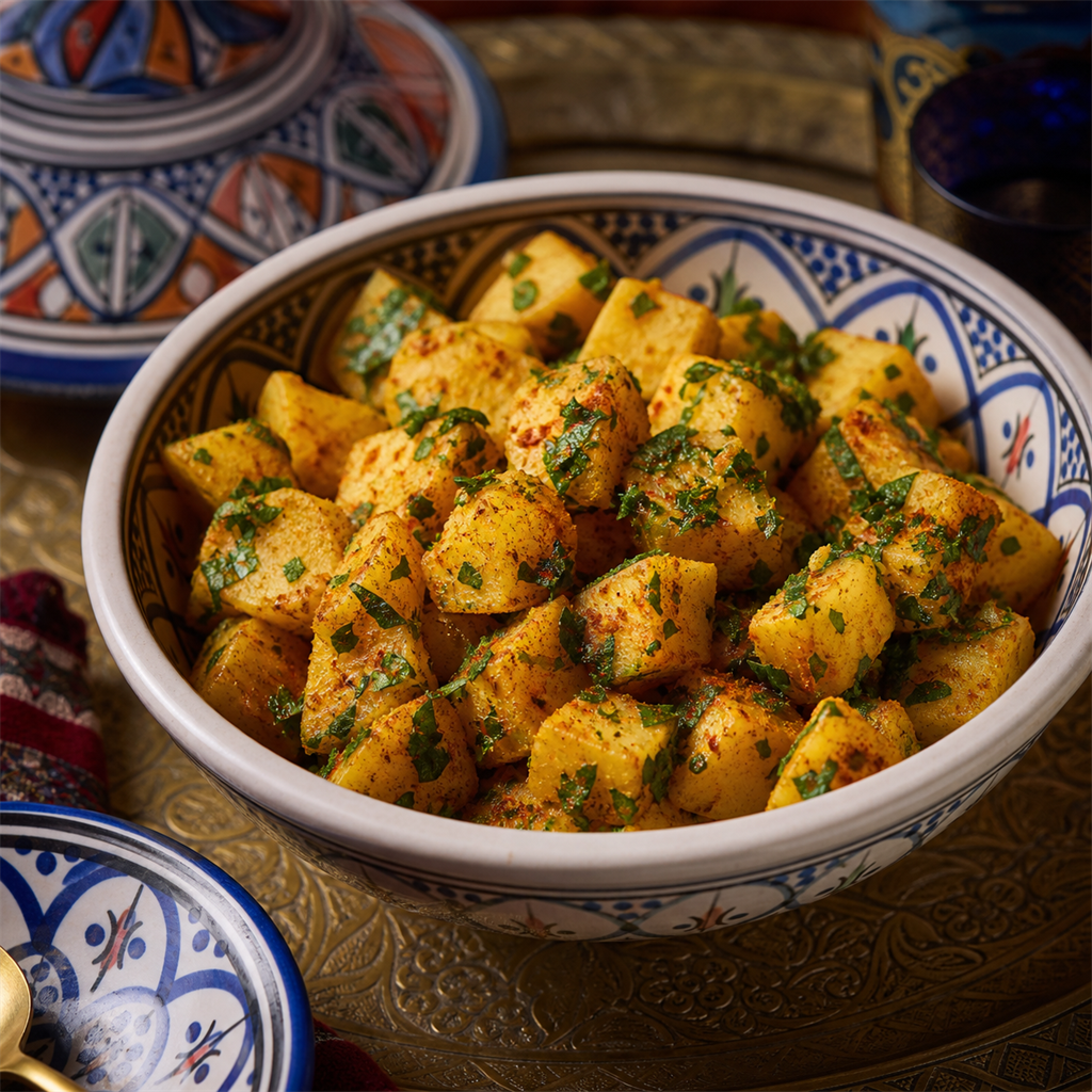 Moroccan Potato Salad