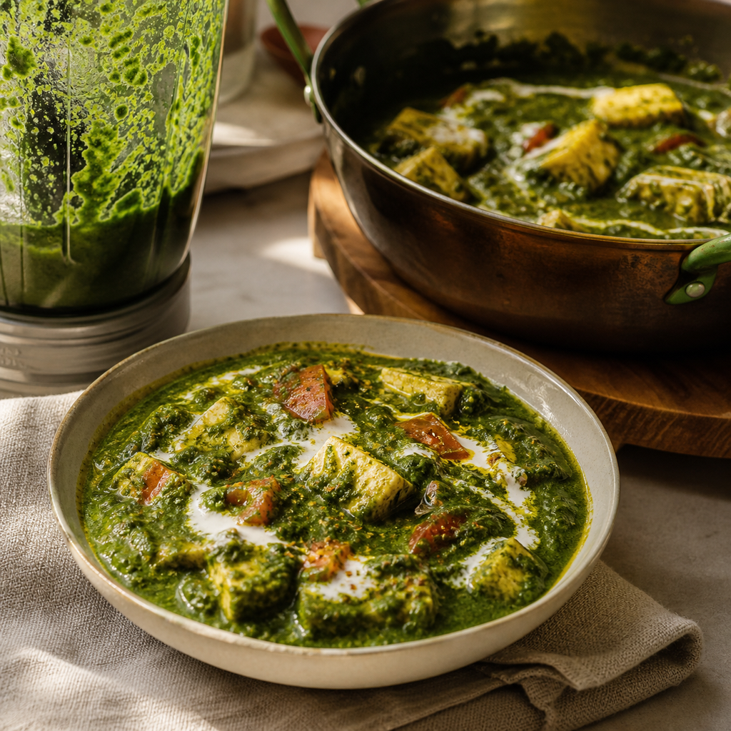 Palak paneer