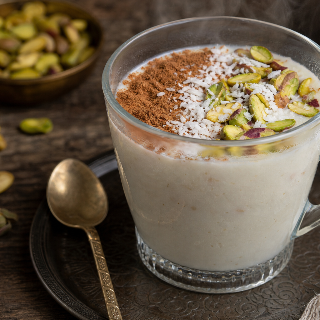 Sahlab with Cinnamon